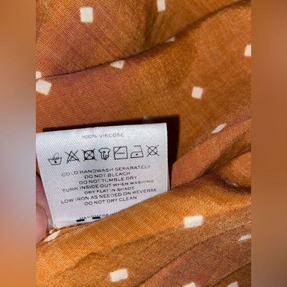 Faithfull the Brand Carmel Wrap Mini‎ Ruffle Dress in Stefano Print 2 NWOT - Picture 9 of 9